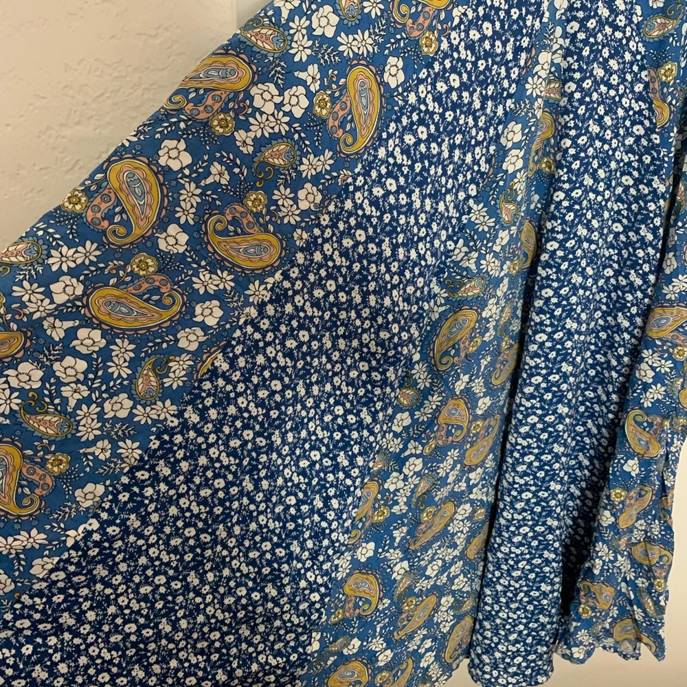 Millibon Blue Floral Maxi Dress - Picture 10 of 16